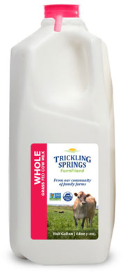 Trickling Springs NGP milk
