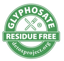Glyphosate residue-free seal