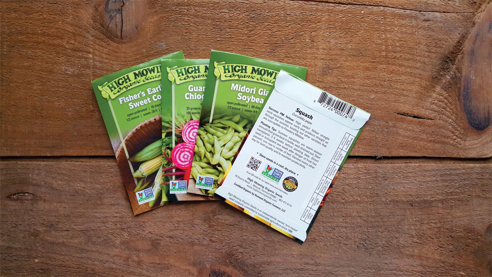High Mowing Organic Seeds packet