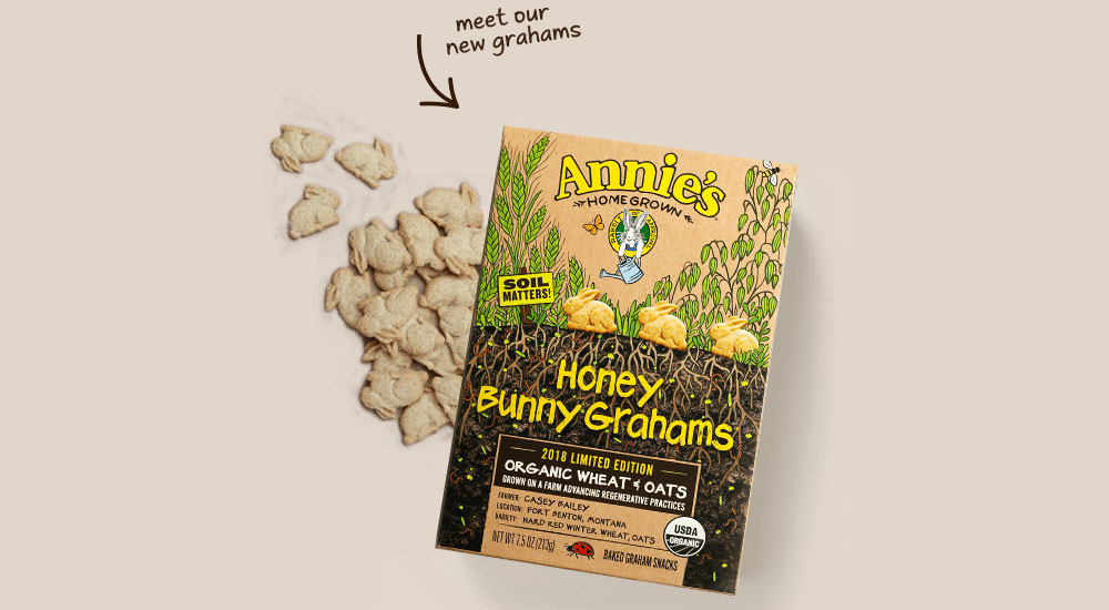 Annie's Homegrown Honey Bunny Grahams