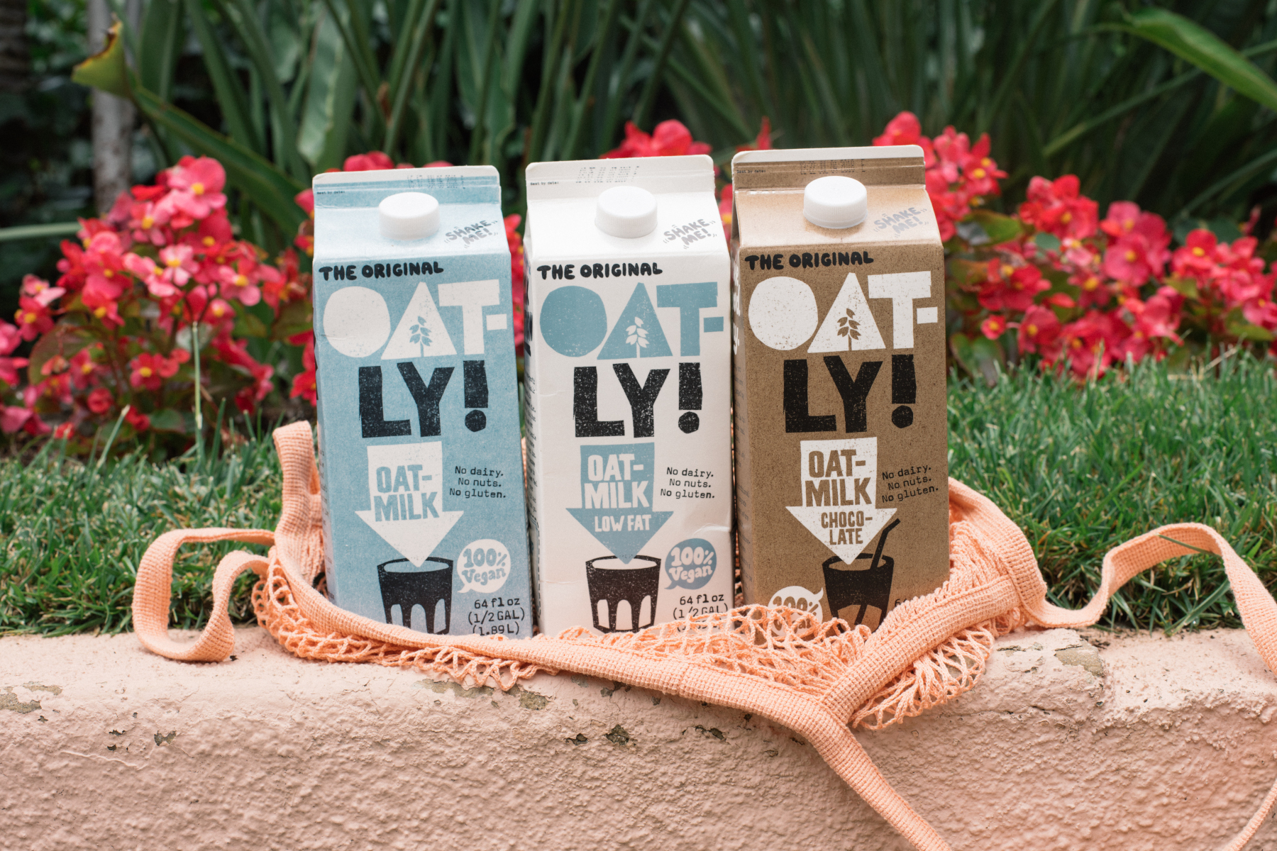 Oatly milk products