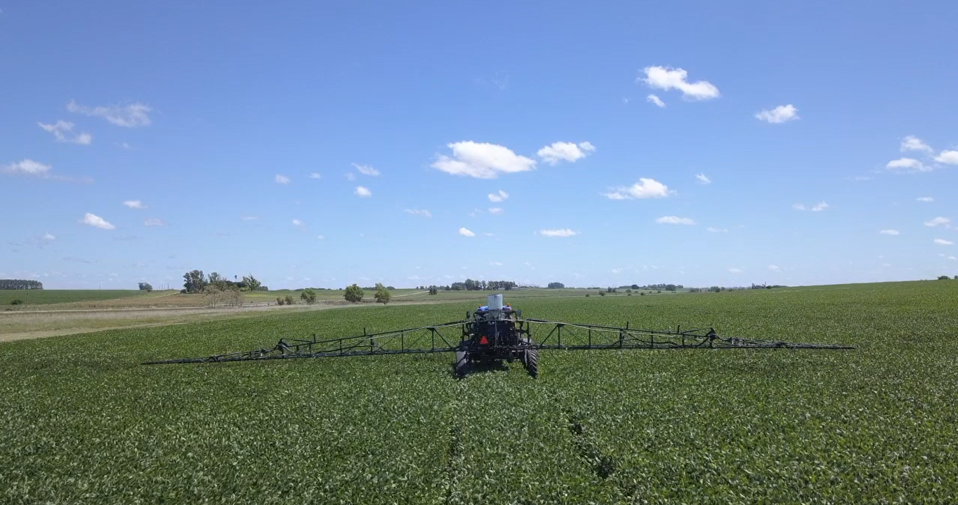 Mosquito machine in field