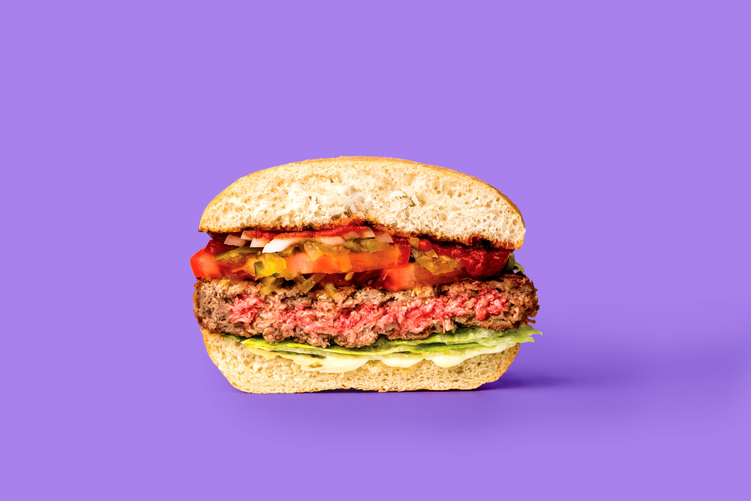 Impossible Burger Half