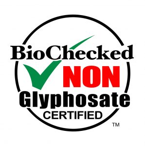 BioChecked Non Glyphosate Certified