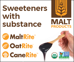 Malt Products sweeteners