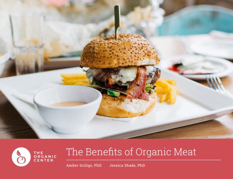Benefits of organic meat report cover