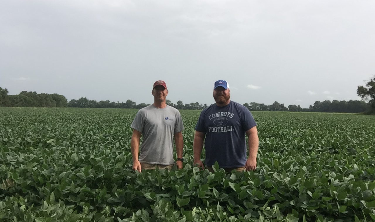 Seth and Adam Chappell in field