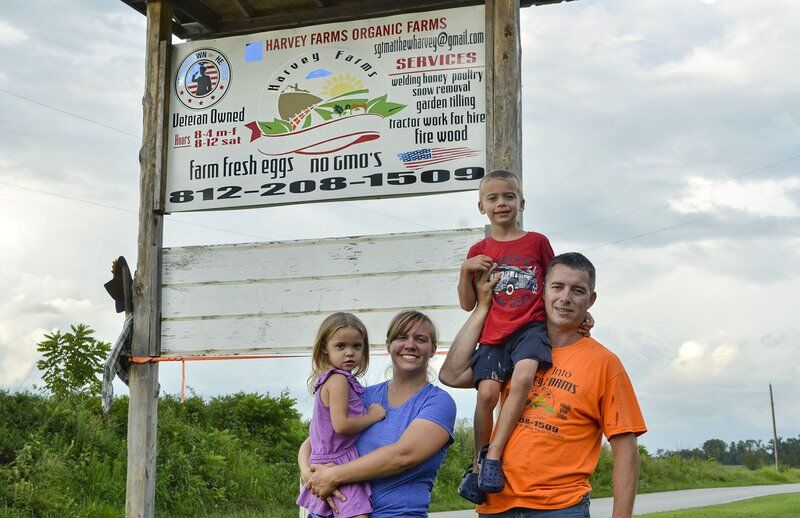 Farm family photo