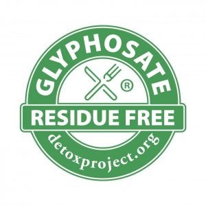 Glyphosate Residue Free logo