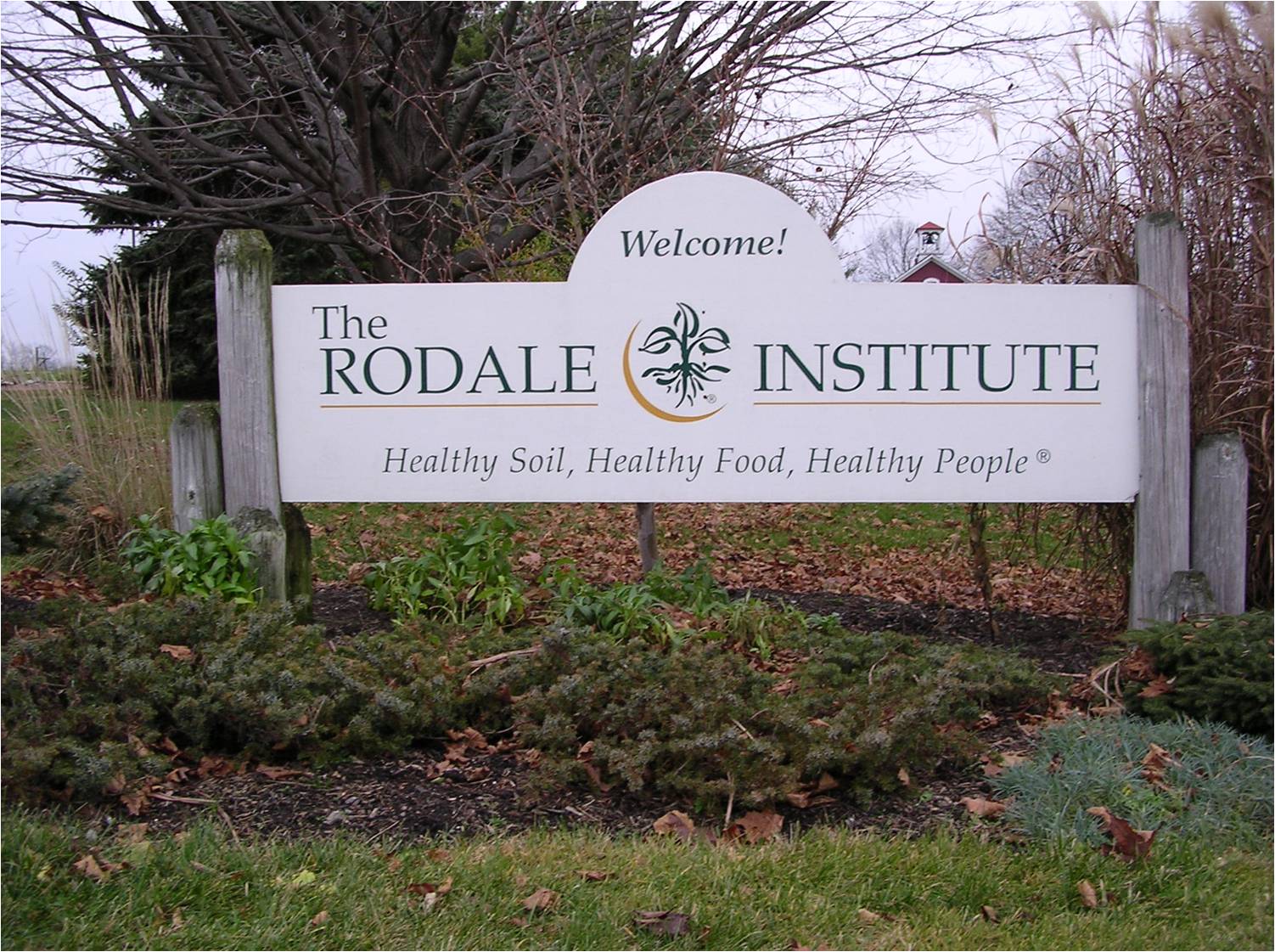 Rodale Institute sign