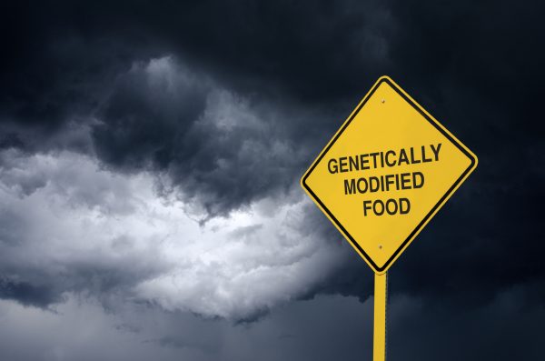 GM food danger sign