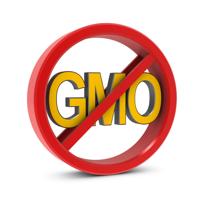 GMO ban symbol