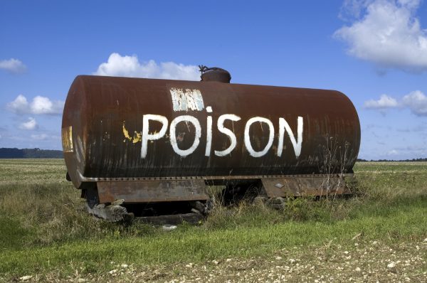 Poison container
