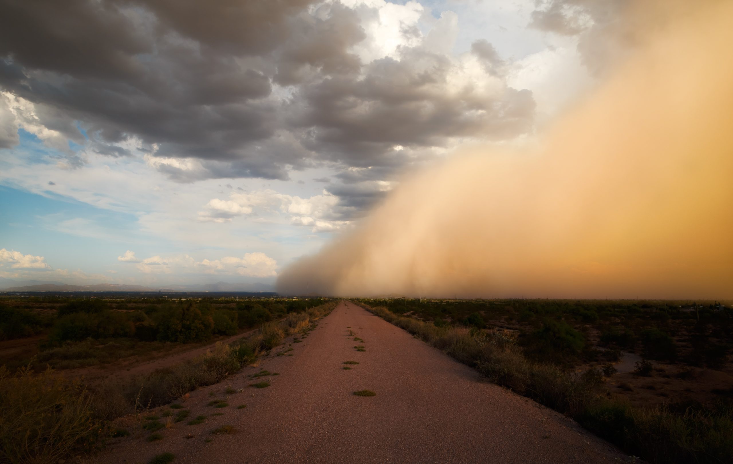 Photo of dust storm